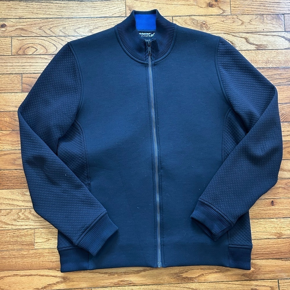 Ted Baker Webstar Navy Jacket, Size Ted 6 (Xxl)